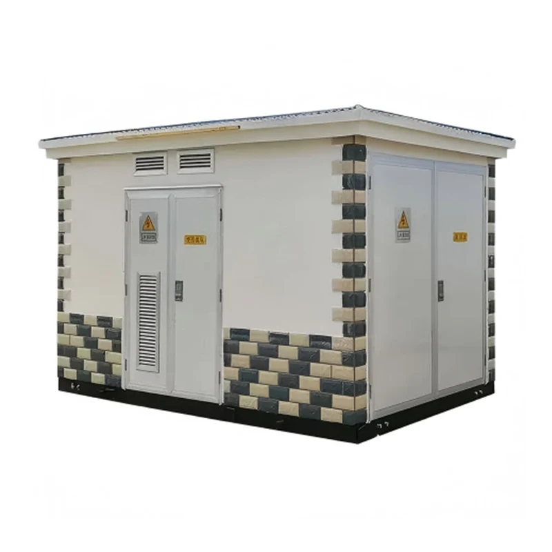 Subestação tipo caixa europeia 1250kVA