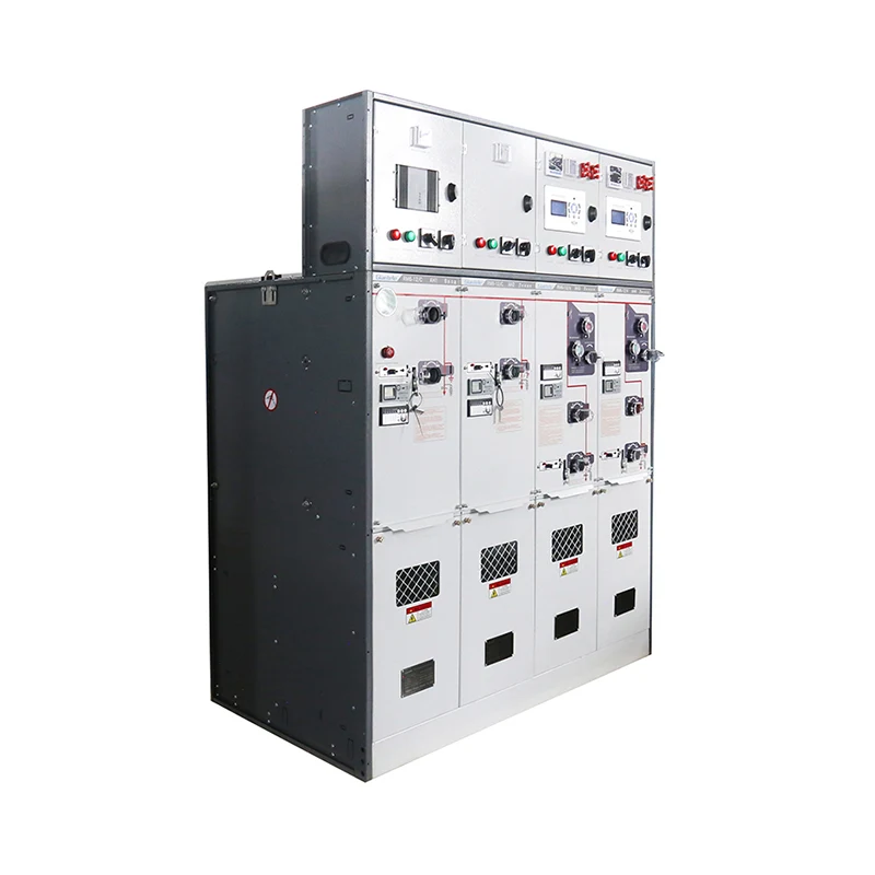 Painel de distribuição de rede de anel metálico de gás 12KV SF6