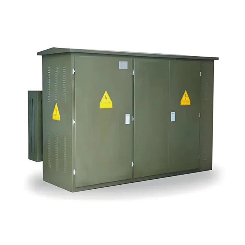 Subestação transformadora montada em almofada americana de 1600kVA