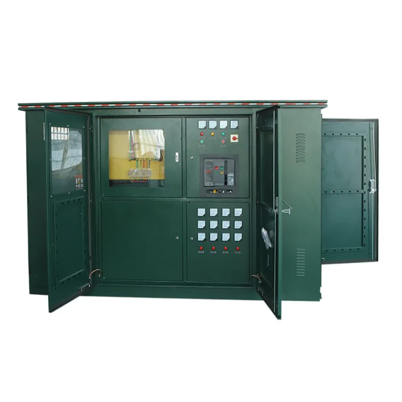 Subestação de caixa pré-fabricada americana YB6 33kV